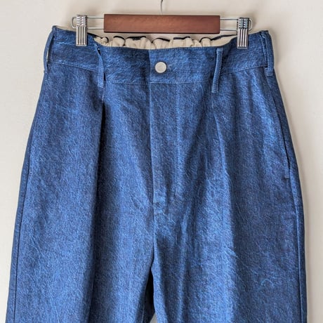 《 UNISEX 》 ämne / Pre-wash DENIM eel's  ( INDIGO )