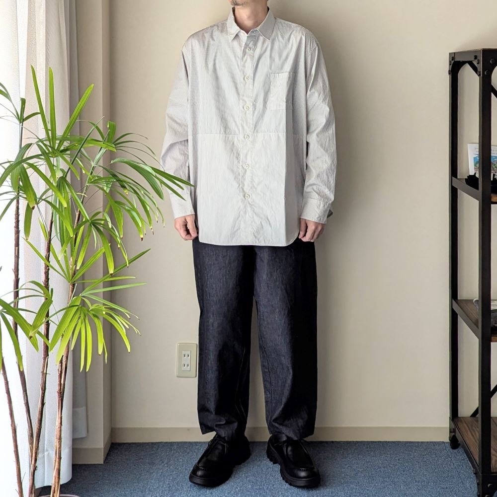 MEN 》maillot mature / Pin Stripe Play Shirt |