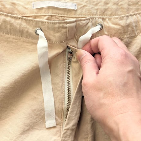 《 Unisex 》HATSKI / Marin Over Easy Pants ( ECRU )