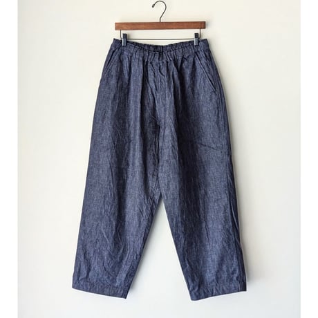 《 UNISEX 》 RINEN / 6オンス ノットインディゴデニム リラックスパンツ ( ネイビー )