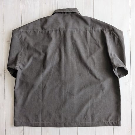 《 MEN 》 weac. / JONNY 7分袖シャツ ( GREY )