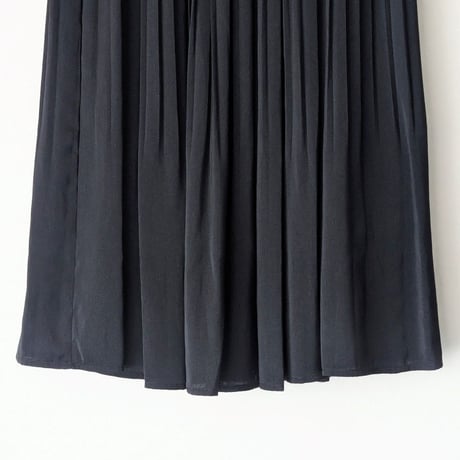 《 WOMEN 》sosotto / アンティークサテン 消しプリーツスカート ( 4 colors )
