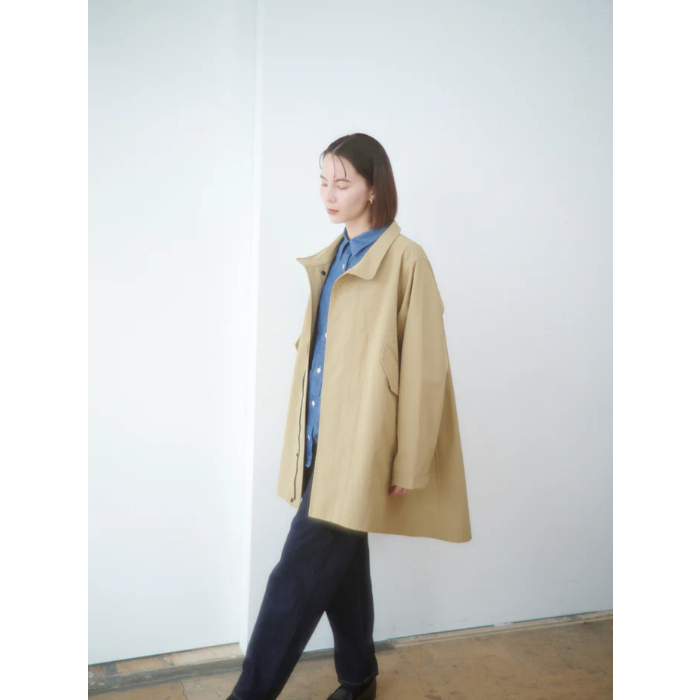 WOMEN 》 lelill / MOD'S MIDDLE COAT ( CAMEL )