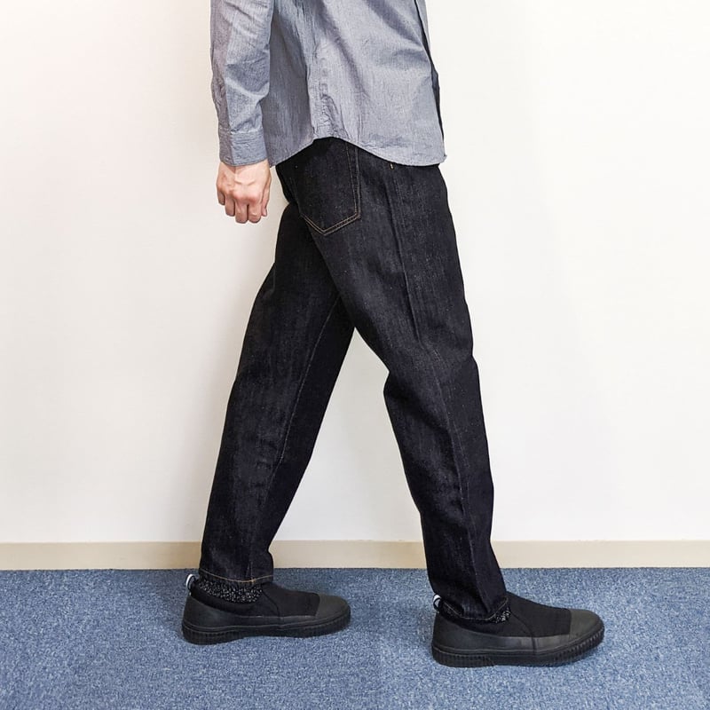 UNISEX 》HATSKI / Loose Tapered Denim ( ONE WA UNISEX 》HATSKI / Loose Tapered Denim ( ONE WA