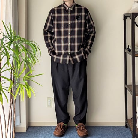 《 UNISEX 》ämne / HERRINGBONE bonito's  ( BLACK )