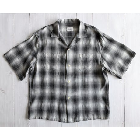 MEN 》 TOWNCRAFT / 60S OMBRE LOOP COLLAR S/S S