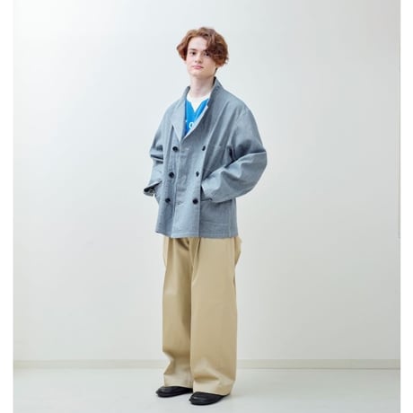 《 UNISEX 》H.UNIT / 9oz denim german work jacket ( HAKEME )