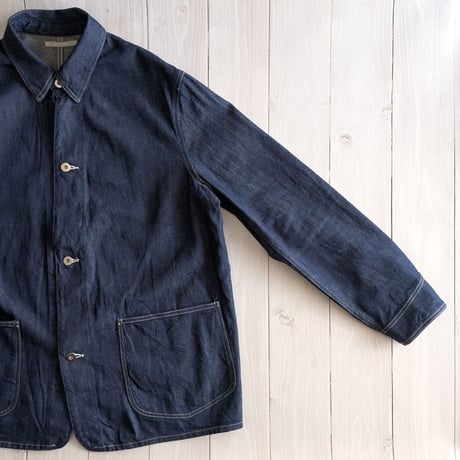 《 UNISEX 》 HATSKI / Denim Coverall  ( INDIGO )