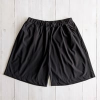 《 MEN 》 SUNNY SPORTS / DRAWSTRING EASY SHORTS  ( BLACK )
