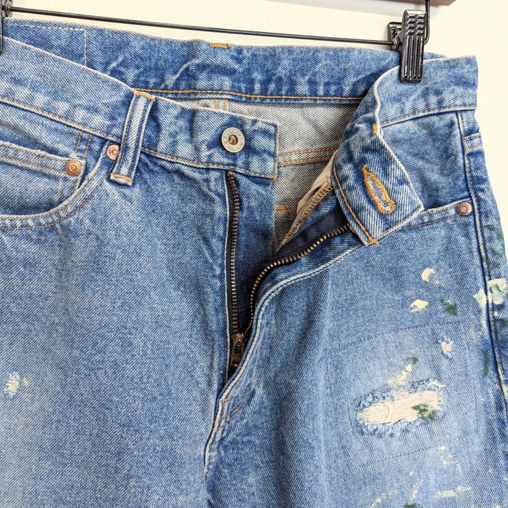 Unisex 》H.UNIT / 14oz denim 5P (Customize) | ...