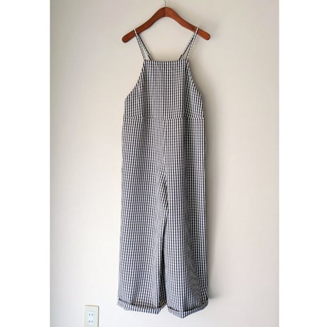 《 WOMEN 》 PONT DE CHALONS / イージーサロペット ( ギンガム )
