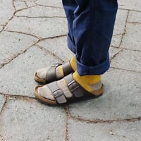 《 MEN 》 NISHIGUCHI KUTSUSHITA / リネンコットンアンクレット M ( 5 colors )