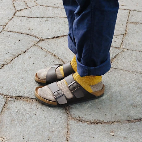 《 MEN 》 NISHIGUCHI KUTSUSHITA / リネンコットンアンクレット M ( 5 colors )