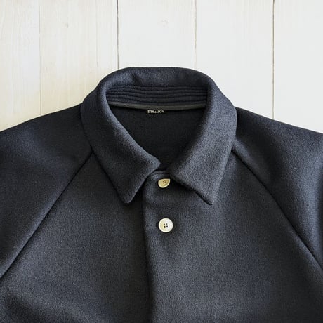 《 UNISEX 》 maillot mature / Double Face Beaver Coach Jacket ( NAVY )