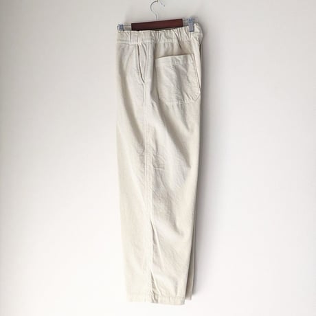 《 UNISEX 》 RINEN / 12/1 11ウェルコーデュロイ リラックスパンツ ( エクリュ )