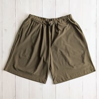 《 MEN 》 SUNNY SPORTS / DRAWSTRING EASY SHORTS  ( OLIVE )