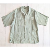 《 MEN 》 SUNNY SPORTS / CUBA SHIRTS  ( GREEN )