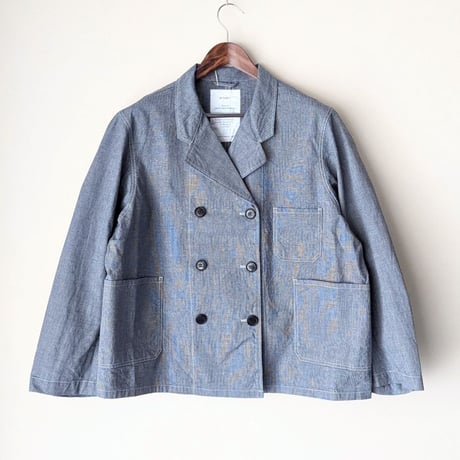 《 UNISEX 》H.UNIT / 9oz denim german work jacket ( HAKEME )