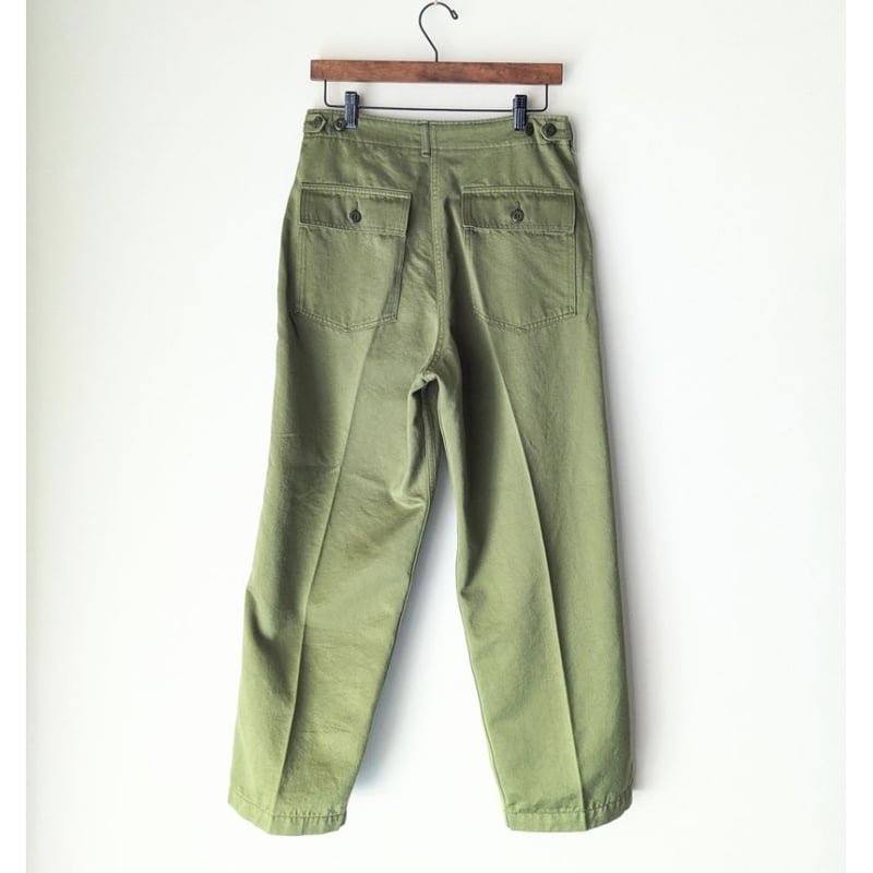UNISEX 》HATSKI / Loose Fatigue Trouser ( OLI