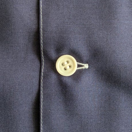 《 MEN 》 weac. / JONNY 7分袖シャツ ( NAVY )