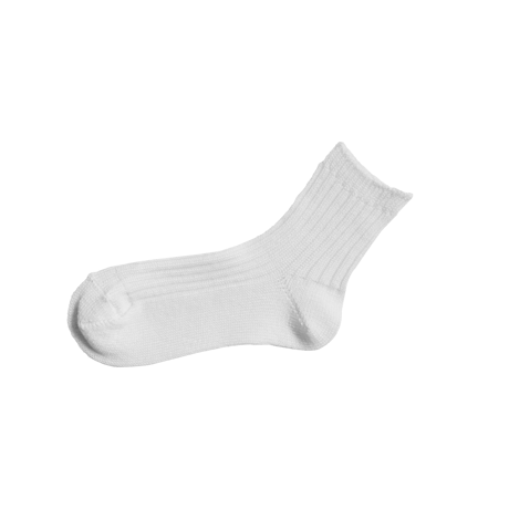 《 UNISEX 》 NISHIGUCHI KUTSUSHITA / リネンリブソックス ( 5 colors )