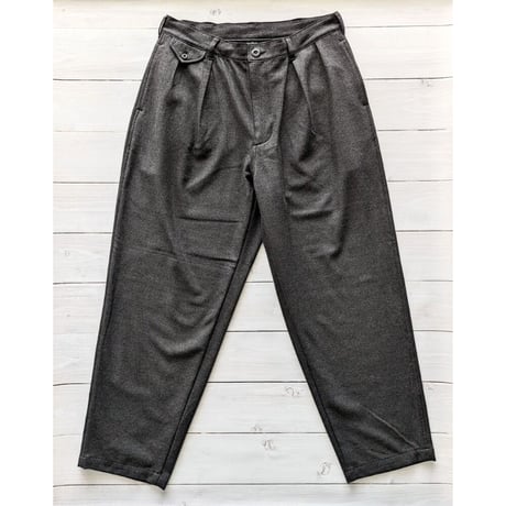 maillot パンツ maillot pliable cotton street trouser NAVY maillot通販
