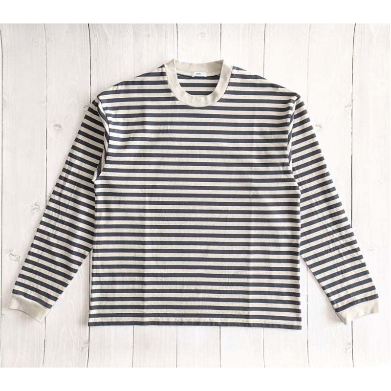 Unisex 》maillot / Fade Border Crew Neck Long Unisex 》maillot / Fade Border Crew Neck Long