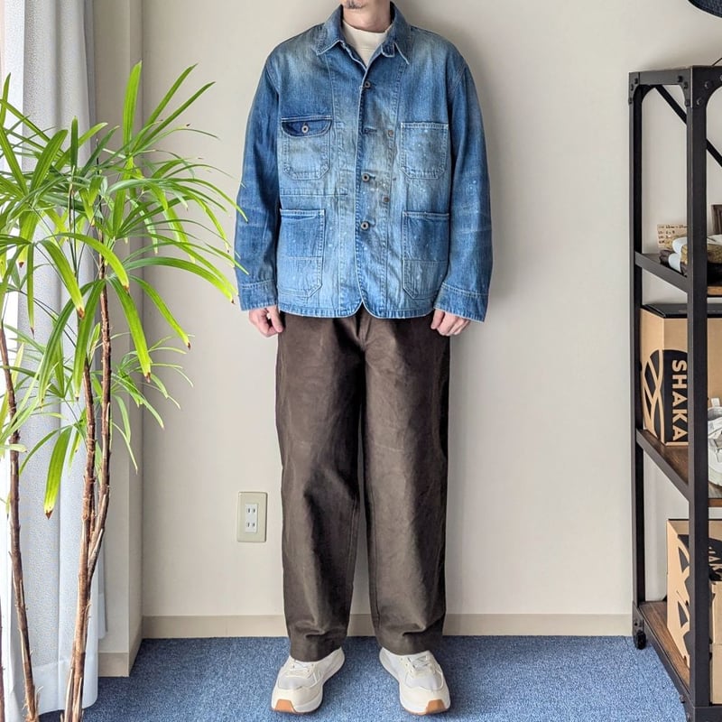 MEN 》 H.UNIT / Denim coveralls ( Used wash )
