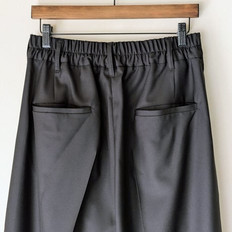 《 MEN 》 ämne / GABARDINE whale's slacks  ( BLACK )