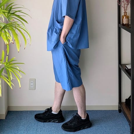 《 MEN 》 ämne / NYLON short orca's  ( BLUE )