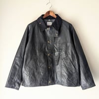 《 UNISEX 》 yoused / Leather Drivers Jacket