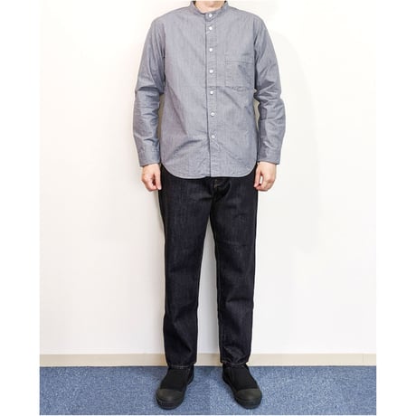 《 UNISEX 》 HATSKI / Loose Tapered Denim ( ONE WASH )