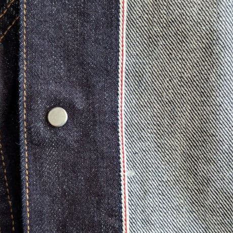 《 UNISEX 》 HATSKI / Denim Jacket  ( ONE WASH )