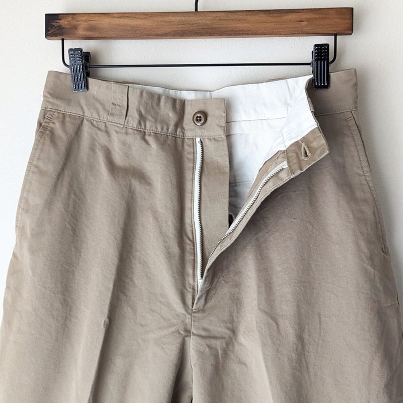 UNISEX 》HATSKI / Tapered Chino Trouser ( BEI UNISEX 》HATSKI / Tapered Chino Trouser ( BEI