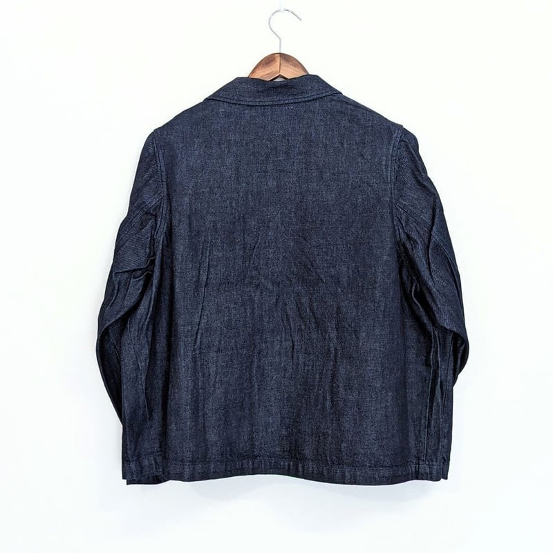 Unisex 》H.UNIT / Denim easy jacket ( INDIGO )...