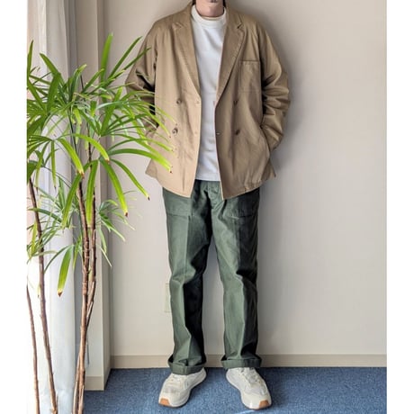 《 MEN 》 maillot mature / HTC Raglan Jacket ( BEIGE )