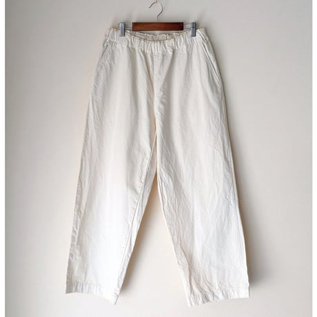 《 UNISEX 》 RINEN / 20/1チノ リラックスパンツ ( エクリュ )