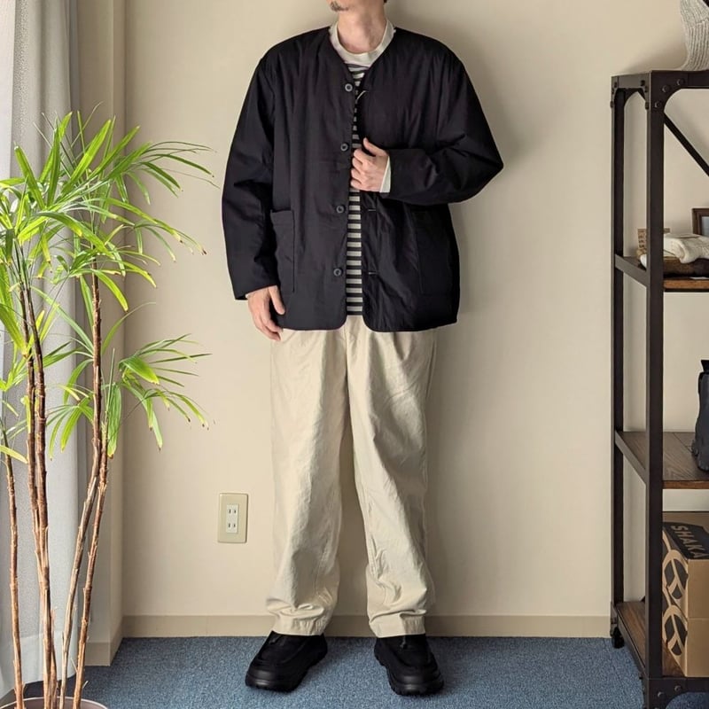 UNISEX 》RINEN / 綿ナイロンタイプライター 中綿ボンディング UNISEX 》RINEN / 綿ナイロンタイプライター 中綿ボンディング