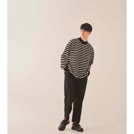 《 UNISEX 》ämne / HERRINGBONE bonito's  ( BLACK )