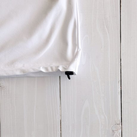 《 MEN 》 SUNNY SPORTS / DRAWSTRING BIGGEST CREW TEE  ( WHITE )