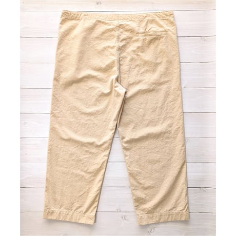 《 Unisex 》HATSKI / Marin Over Easy Pants ( ECRU )