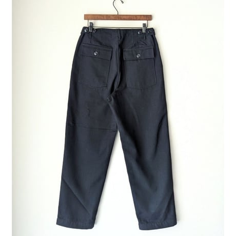 《 MEN 》 weac. / ESSENTIAL PANTS  ( BLACK HERRINGBONE )