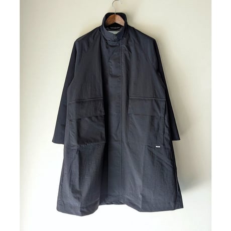 《 UNISEX 》 ämne / NYLON OX covered coat  (BLACK )