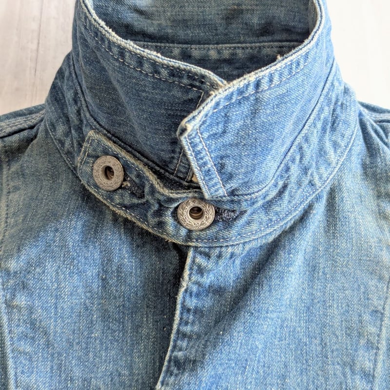 MEN 》 H.UNIT / Denim coveralls ( Used wash )