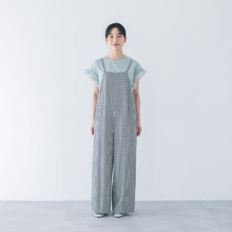 《 WOMEN 》 PONT DE CHALONS / イージーサロペット ( ギンガム )