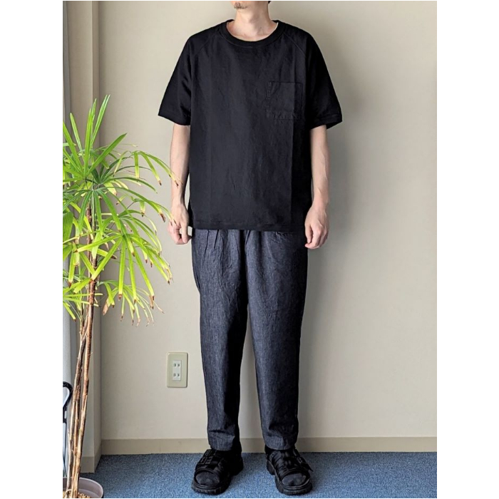 Unisex 》maillot / Linen Rich Pocket Shirt-Tee