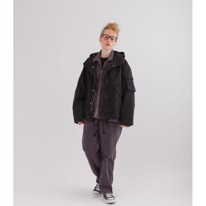 MEN 》 H.UNIT / HBT hooded jacket ( Used wash