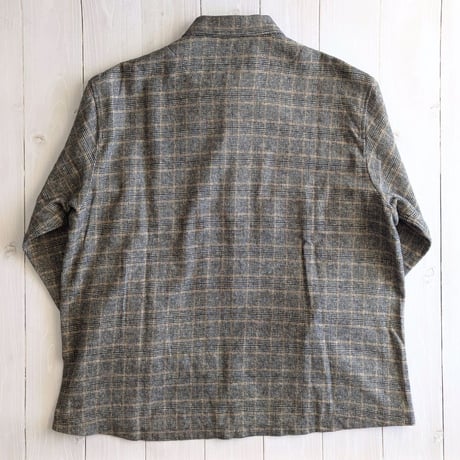 《 MEN 》 maillot / Tweedy Cotton Check Shirt Jacket ( GLENN CHECK )