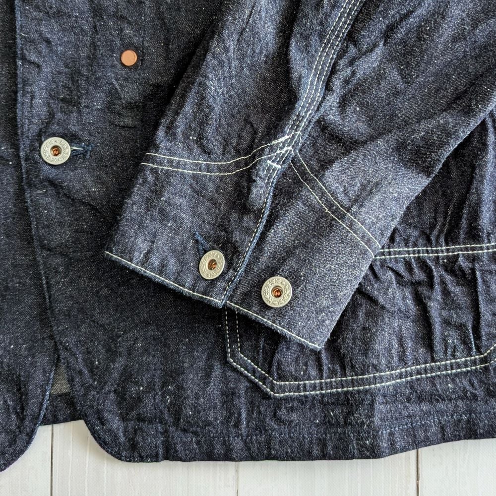 H.UNIT デニム カバーオール MEN 》 H.UNIT / Denim coveralls ( One wash ) |