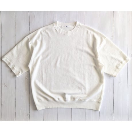 《 MEN 》maillot / Set In Half Sleeve Big Trainer ( OFF WHITE )